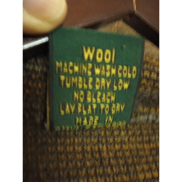 Vintage Ruminahui Jacket Horse Horseshoe Wool Hoodie Cardigan Aztec L Zipper Fix - Picture 4 of 10